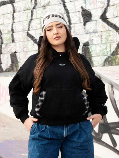 ANXIETY HOODIE BLACK