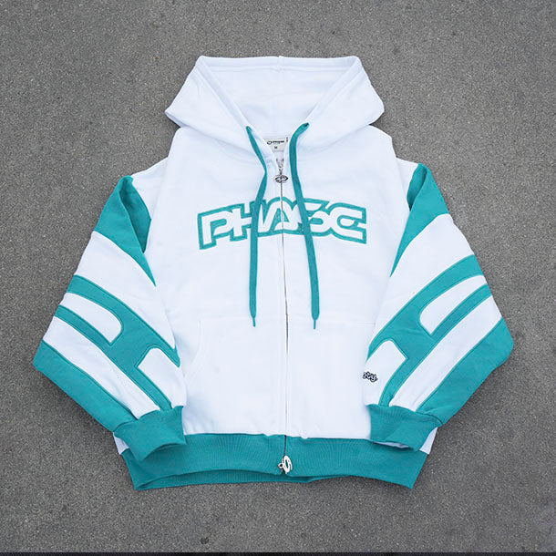 ANXIETY ZIPPER TURQUOISE