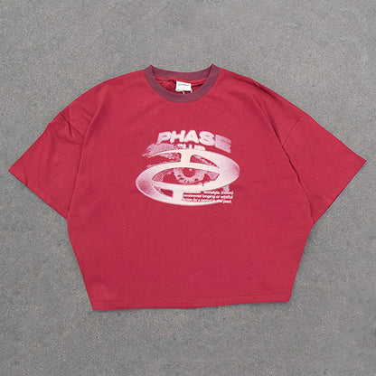 ANXIETY TEE BORDEAUX