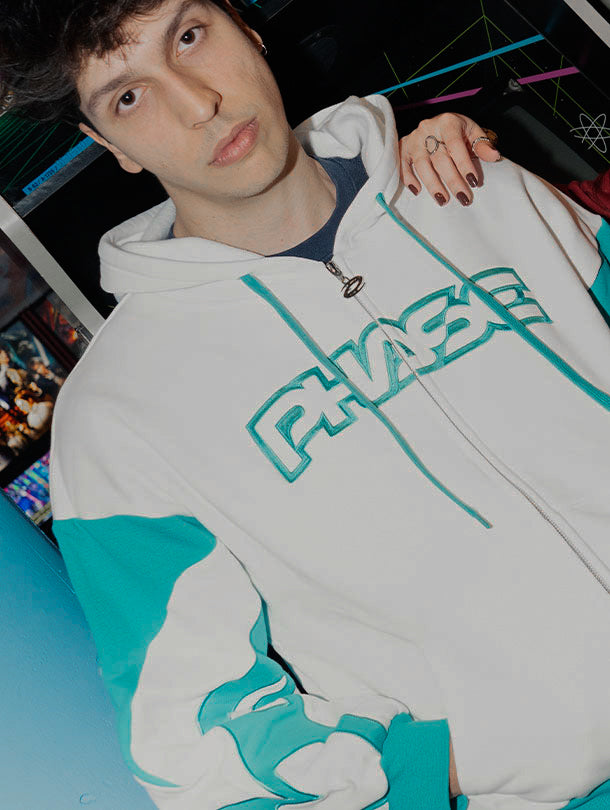 ANXIETY ZIPPER TURQUOISE