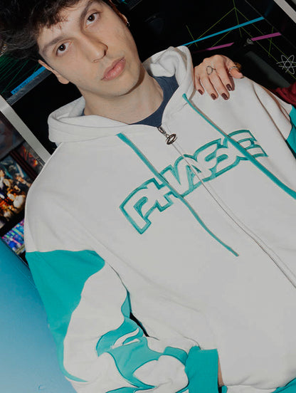 ANXIETY ZIPPER TURQUOISE