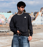 Depressed Long-Sleeve Grey